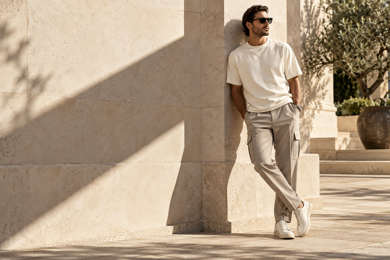 Men's fashion campaign