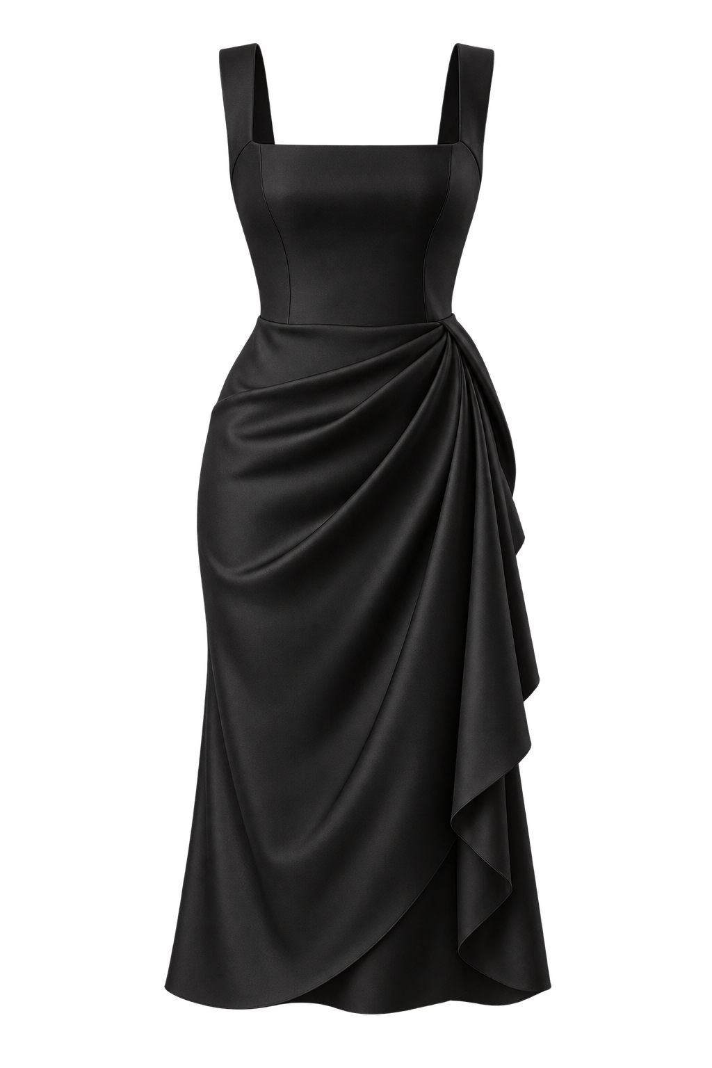 Evening Form Dress — 3D studio render