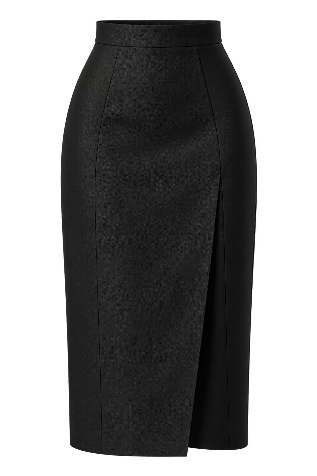 Tailored Midi Skirt — 3D studio render