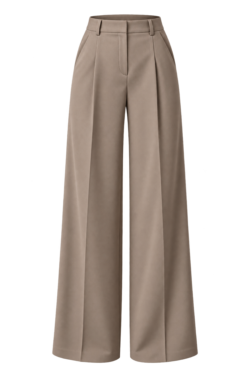 Wide-leg Trousers — 3D studio render